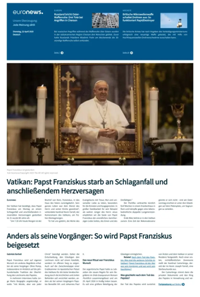 Cover of Euronews (German Edition)