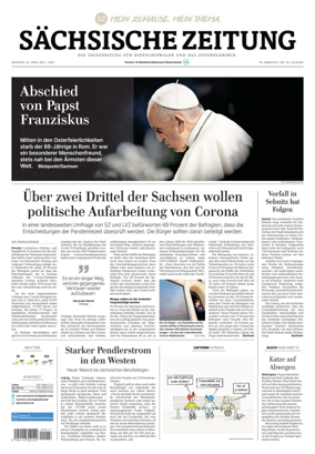 Cover of Sächsische Zeitung  (Dippoldiswalde)