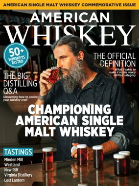 Cover of American Whiskey Magazine