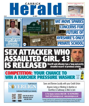 Cover of Carrick Herald