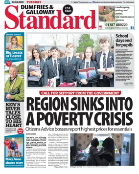 Cover of Dumfries & Galloway Standard