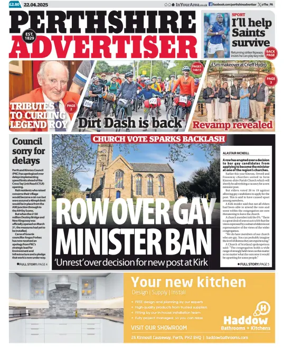 Cover of Perthshire Advertiser