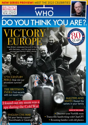 Cover of Who Do You Think You Are? Magazine