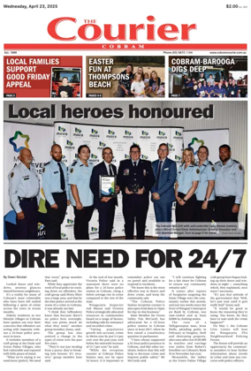 Cover of The Cobram Courier