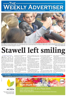 Cover of The Weekly Advertiser Horsham