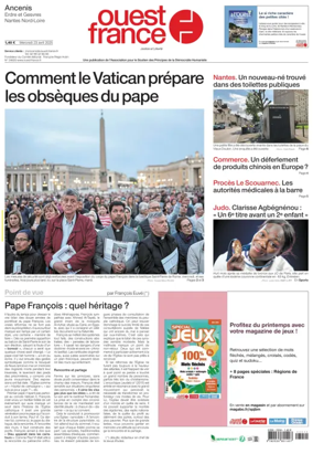 Cover of Ouest France (Ancenis)
