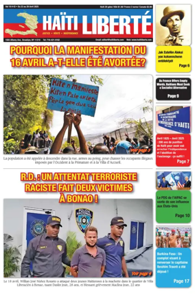 Cover of Haiti Liberte