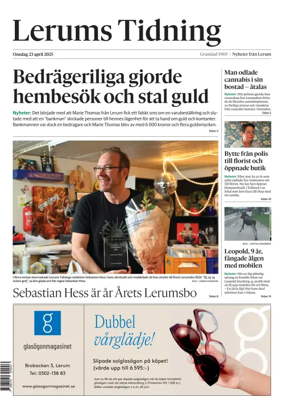 Cover of Lerums Tidning