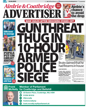 Cover of Airdrie & Coatbridge Advertiser