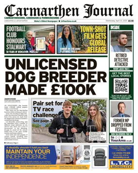 Cover of Carmarthen Journal