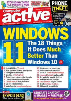 Cover of Computer Active (UK)