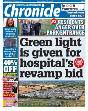 Cover of Nantwich Chronicle