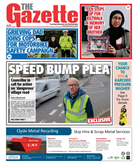 Cover of The Gazette (Scotland)