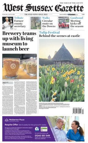Cover of West Sussex Gazette
