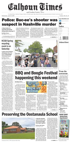 Cover of Calhoun Times