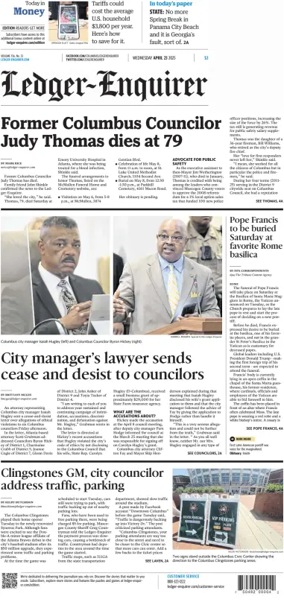 Cover of Ledger-Enquirer