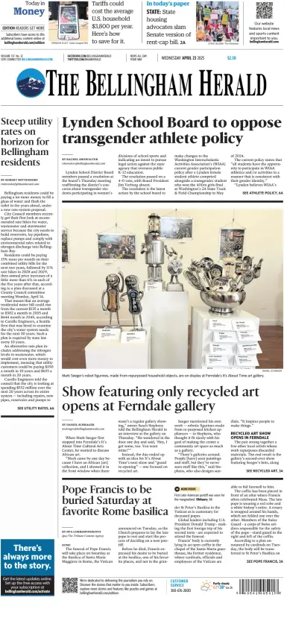 Cover of The Bellingham Herald