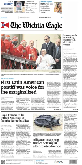 Cover of The Wichita Eagle