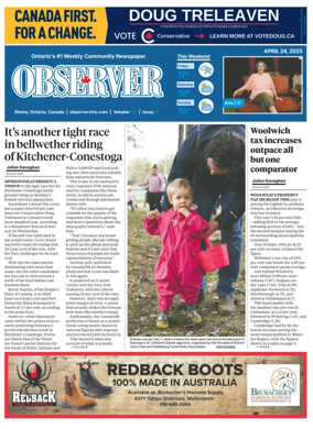 Cover of The Woolwich Observer