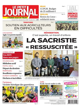 Cover of Le Petit Journal - L'hebdo local de l'Aude