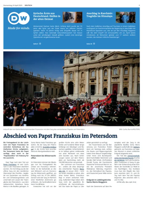 Cover of Deutsche Welle (German edition)