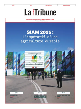 Cover of La Nouvelle Tribune