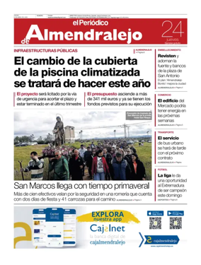 Cover of El Periódico de Almendralejo