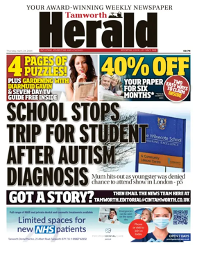 Cover of Atherstone & Coleshill Herald