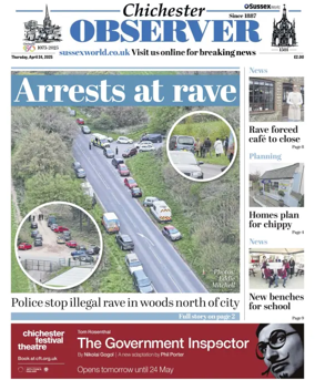 Cover of Chichester Observer