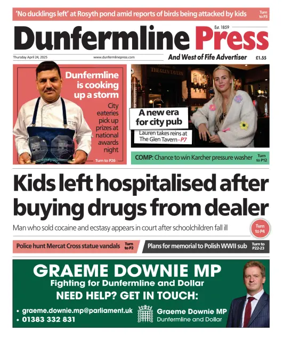 Cover of Dunfermline Press