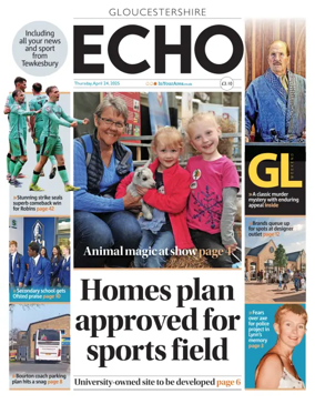 Cover of Gloucestershire Echo