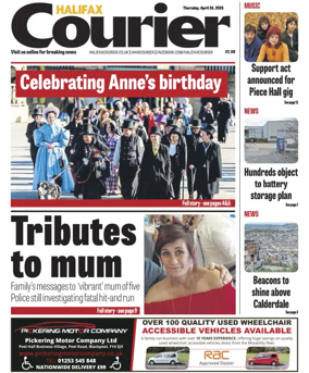 Cover of Halifax Courier