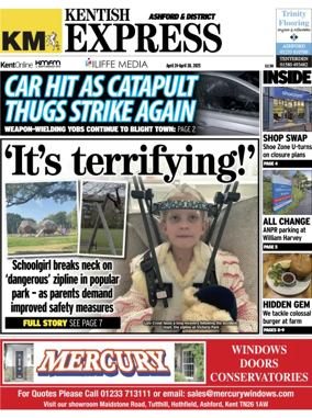 Cover of Kentish Express Ashford & District