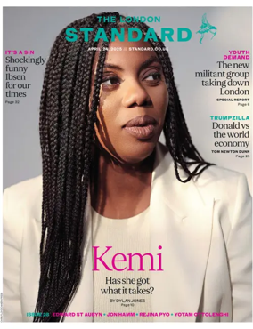 Cover of London Evening Standard (West End Final A)