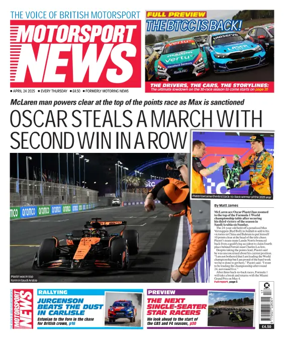 Cover of Motor Sport News
