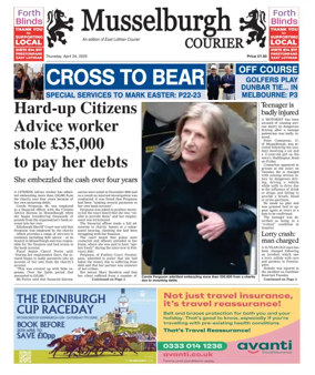 Cover of Musselburgh Courier