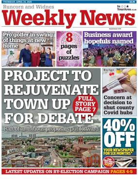 Cover of Runcorn & Widnes Weekly News