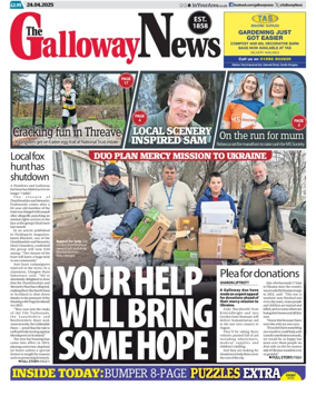 Cover of The Galloway News