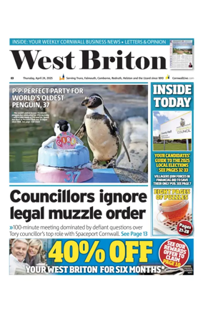 Cover of West Briton (Camborne, Redruth, Hayle)