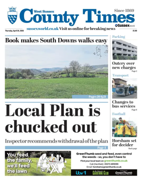 Cover of West Sussex County Times