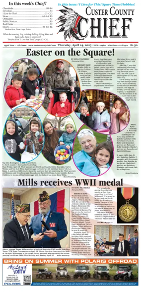 Cover of Custer County Chief