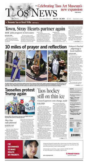 Cover of The Taos News