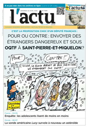 Cover of L'actu