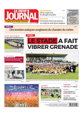 Cover of Le Petit Journal - L'hebdo du Pays Toulousain