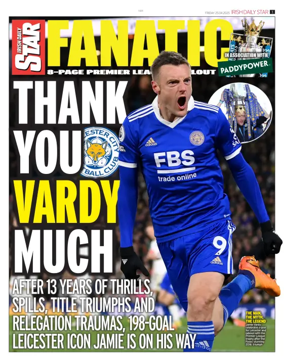 Cover of Irish Daily Star - Fanatic