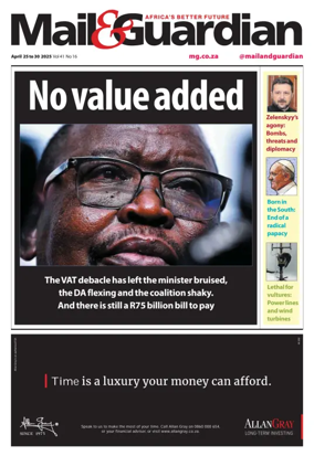Cover of Mail & Guardian