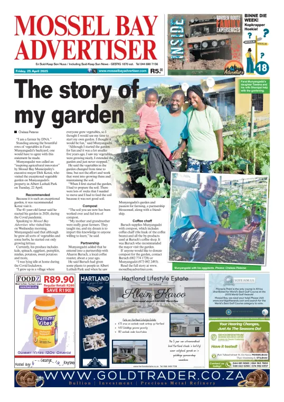 Cover of Mossel Bay Advertiser