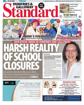 Cover of Dumfries & Galloway Standard