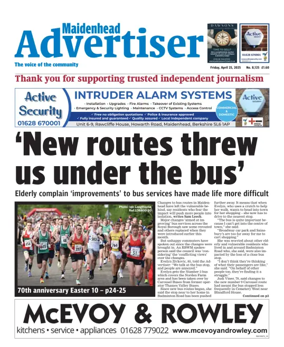 Cover of Maidenhead Advertiser