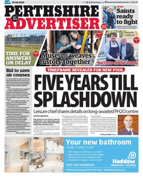 Cover of Perthshire Advertiser